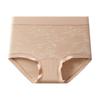 Big Size Ladies Spring and Summer New Style Relief Pure Cotton with Long Crotch High Waist No Mark Briefs