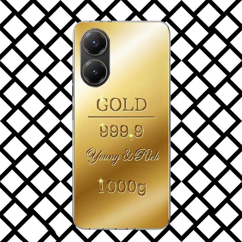Fine Gold Pattern Printing Phone Case for Xiaomi Poco F7 Ultra X7 X6 X5 Pro X4 Gt M8 M7 Redmi 15 15C 13 13C 12 12C Soft Cover Fu
