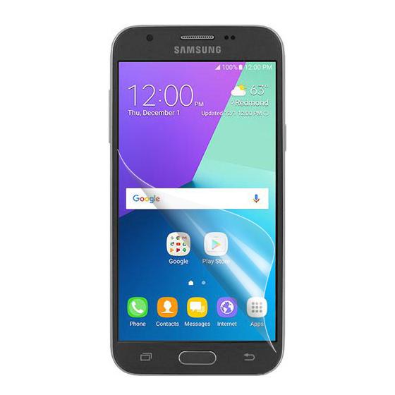 

Для Samsung Galaxy J3 (2017 р) Ультрапрозорий захисник екрану LCD Мобільна плівка