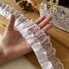 Handmade Lace Trim: Mesh for Baby Clothes, Curtains, Skirts, Pleated Decorative Fabric