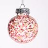 9Pcs/set New Plastic Christmas Tree Balls 6cm Hanging Christmas Tree Pendant DIY painting Xmas Baubles Christmas Decorations