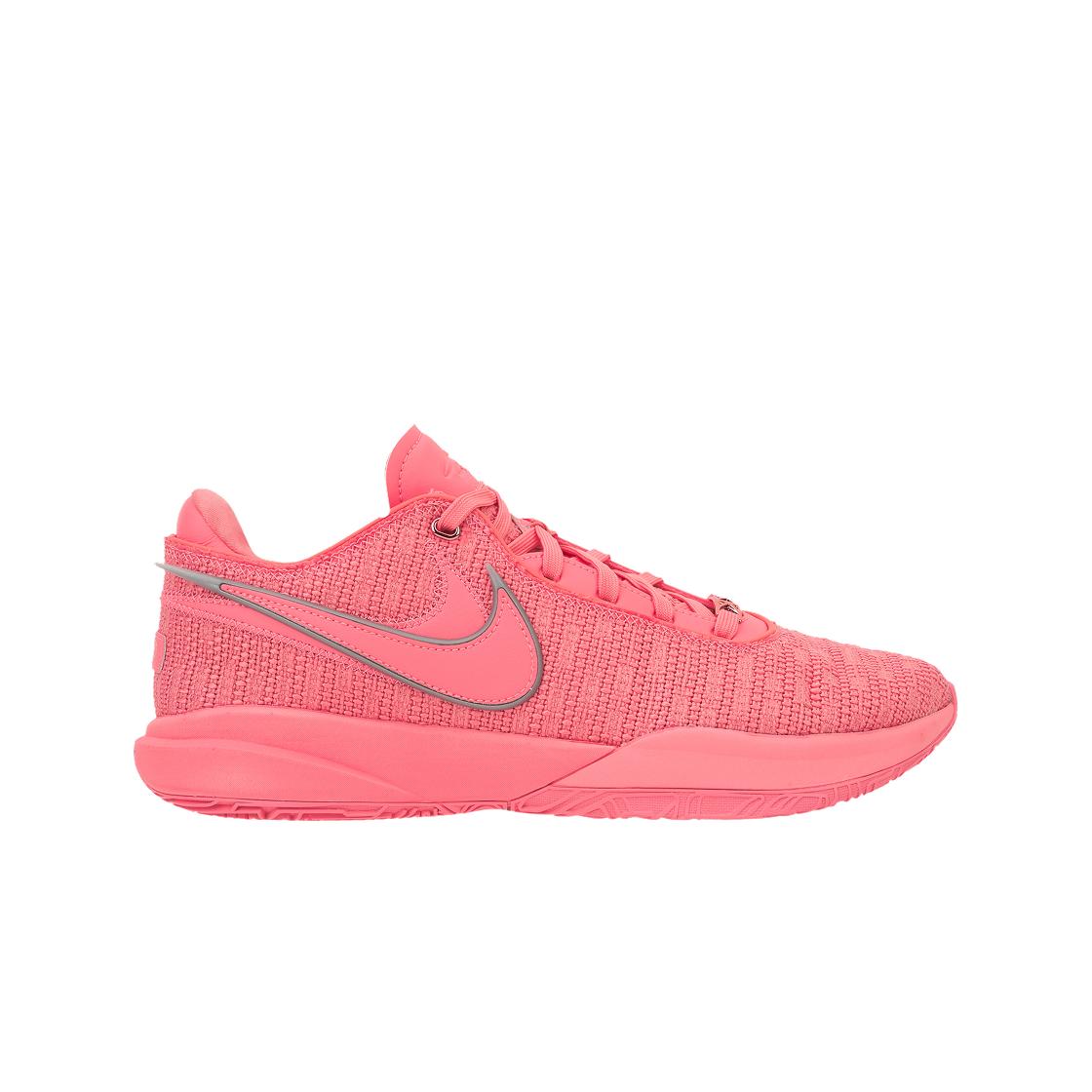 Мужские кроссовки Nike LeBron 20 EP Pink Diamond Розово-серый металлик DJ5422-600 40.5