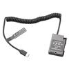 Top!EL14 Dummy Coupler Battery Type-C Spring Cable for D3100 D3500 D5100 D5200 D5300 D5600 P7000 P7100 P7700 P7800