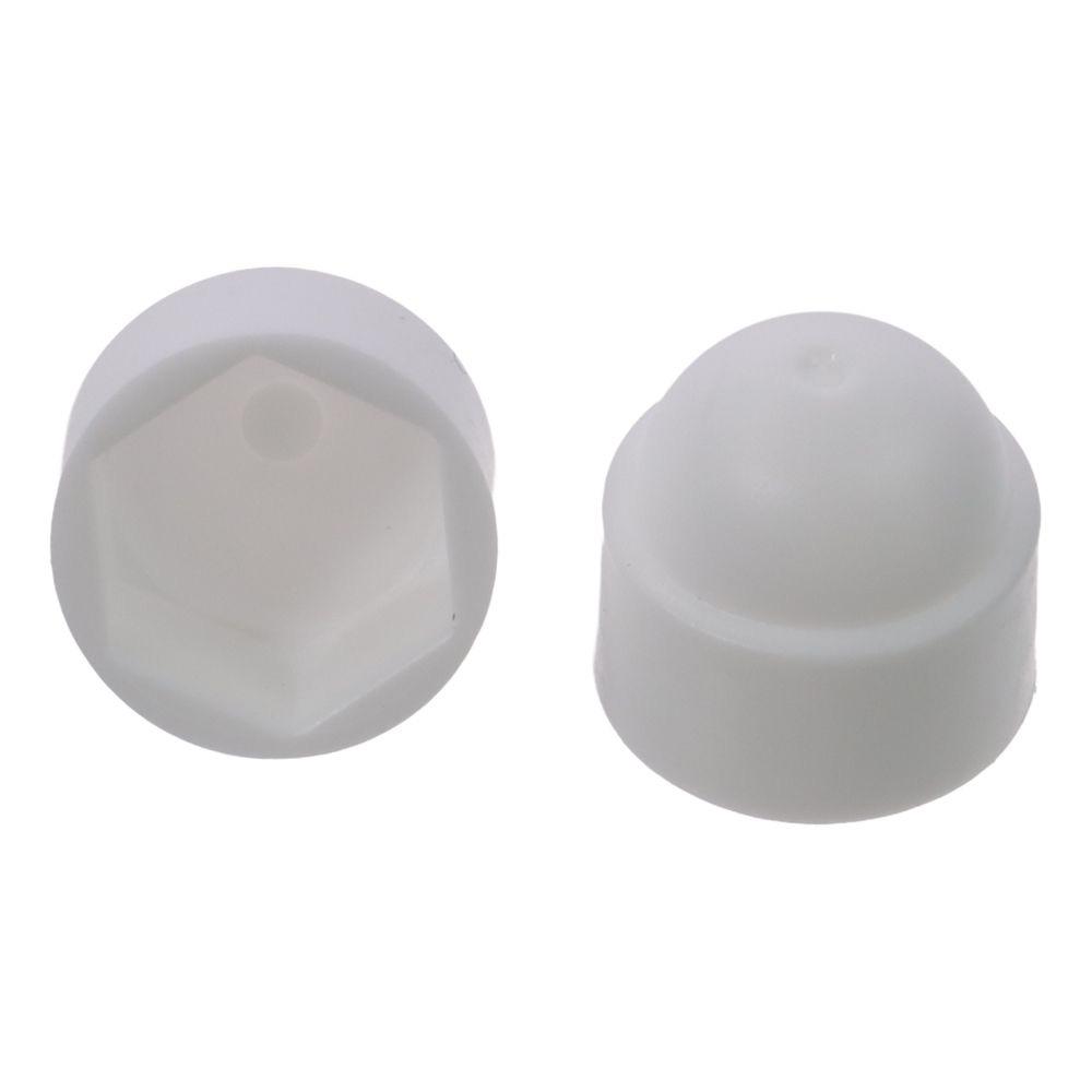 50pcs 13mm Head Protection Cap Covers M8*13*15mm M8 Screw Cover Plastic Dome Bolt