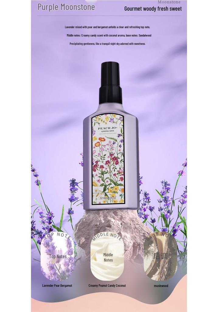 M2A Pure Gardenia Jasmine Alcohol-Free Fragrance Mist - Light Perfume for Women