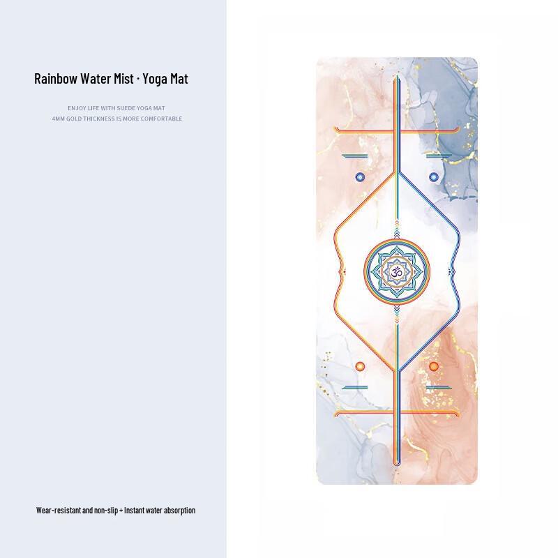 WEZHO Wear-Resistant Thickened Fitness Yoga Mat