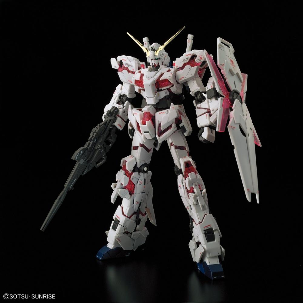 RG Mobile Suit Gundam UC Unicorn Gundam 1144, farbcodiertes Plastikmodell