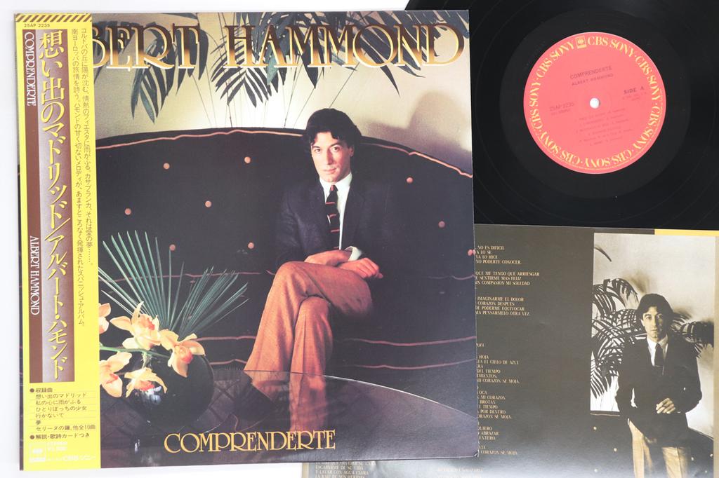 LP Record ALBERT HAMMOND - Comprenderte 25AP2235 CBS SONY 1981 Japan Obi Rock Used