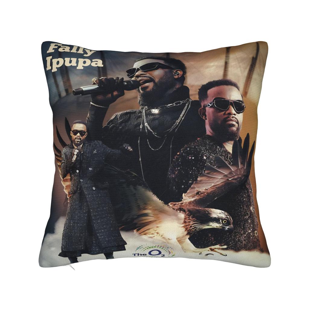 Fally Ipupa Congolese Singer Pillow Cover  Square Cushion Cover Cute Funny Pillow Case For Sofa Car Home Decor