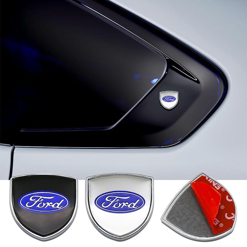 3D Metal Emblem Badge Sticker Decal Auto Accessory For Ford Focus Mondeo CXVKJS8 Kuga Escort Mustang Explorer Fiesta MK7 Edge 2 4 MK2