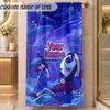 Beach TowelThe Amazing Digital Circus Custom Name Text Personalized Soft Towel for Beach Pool Indoor Home Decor Gift