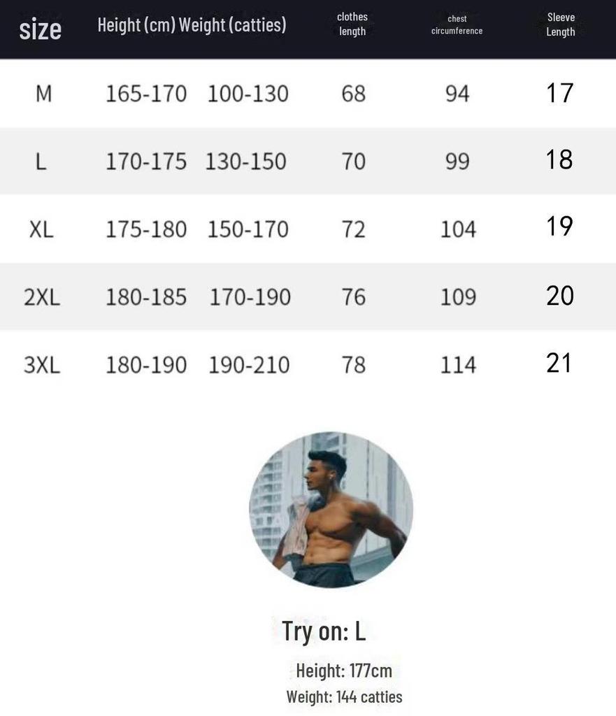 Men's Quick-Dry Short Sleeve Slim Fit Tee for Spring & Summer Sports Fitness