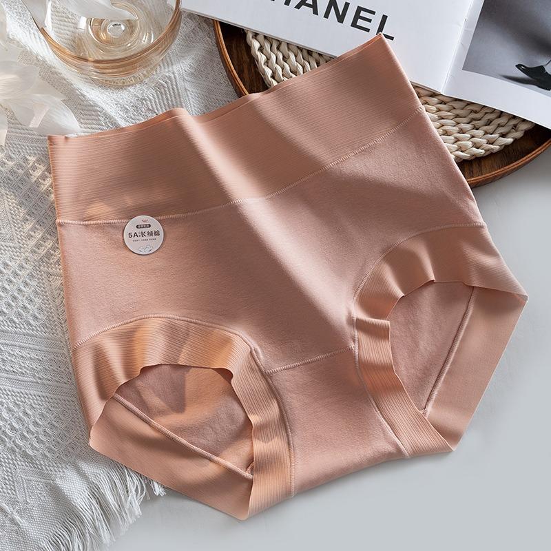 Cotton Women Large Size Panties with A Cinched Abdomen Lifted Buttocks Without Leaving Any Marks Made Cotton with Antibacterial Crotch Intimates