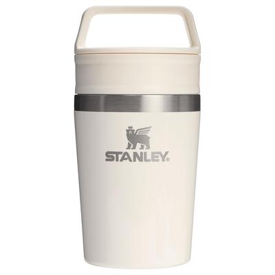 1913 Cafe To Go Travel Vacuum Insulated Cream 8oz Mug, Gloss, 0.23L
