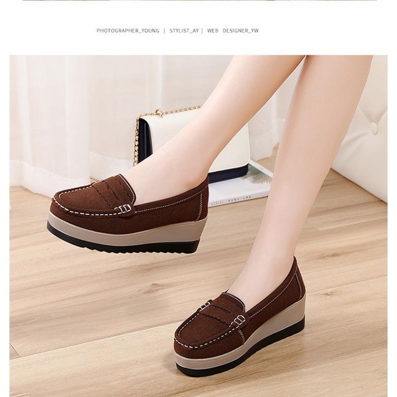 Plus-size New Thick-soled Casual Shoes, Sponge Shoes for Women