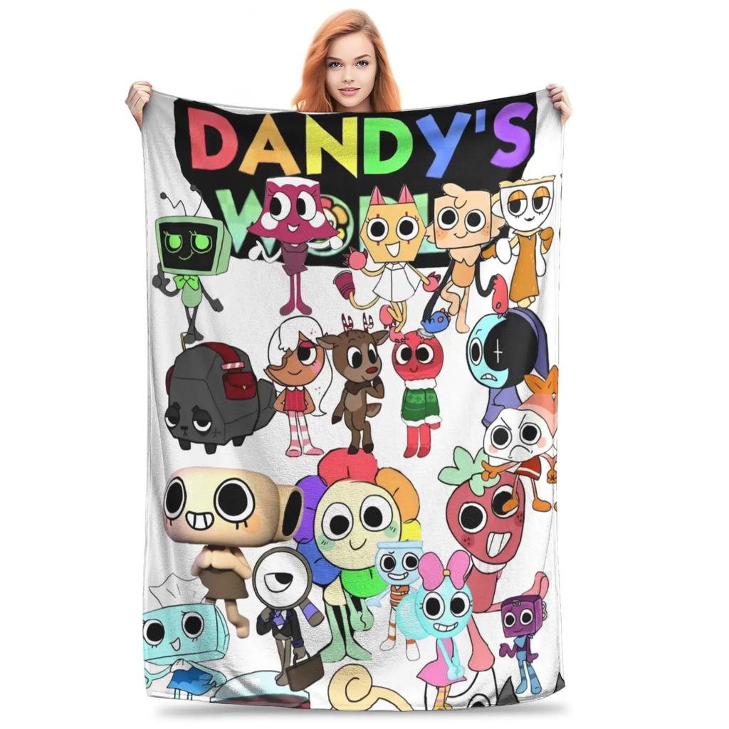 Dandys World Oblázek Fleeceové deky Novinkové přehozy na pohovku pro domácnost