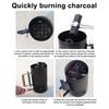Charcoal Chimneys Starter Extra Large Capacity Small Chimneys with Wooden Handle for Charcoal Grill And BBQ