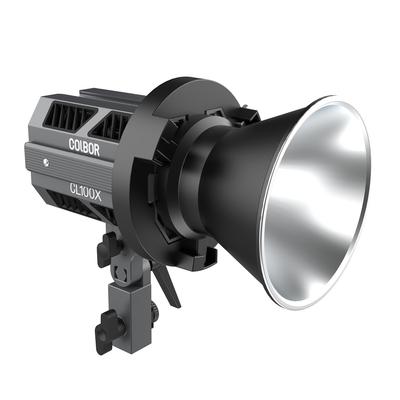 COLBOR CL100X Studio COB-Fotografielicht 110 W LED-Videolicht mit zweifarbiger Temperatur 2700 K-6500 K