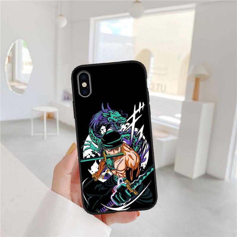 One Piece Zoro Soft Shell Phone Case for Samsung Galaxy Note 10 20 S23 S24 S25 Ultra FE Plus Edge Lite A02S A35 A07 A17