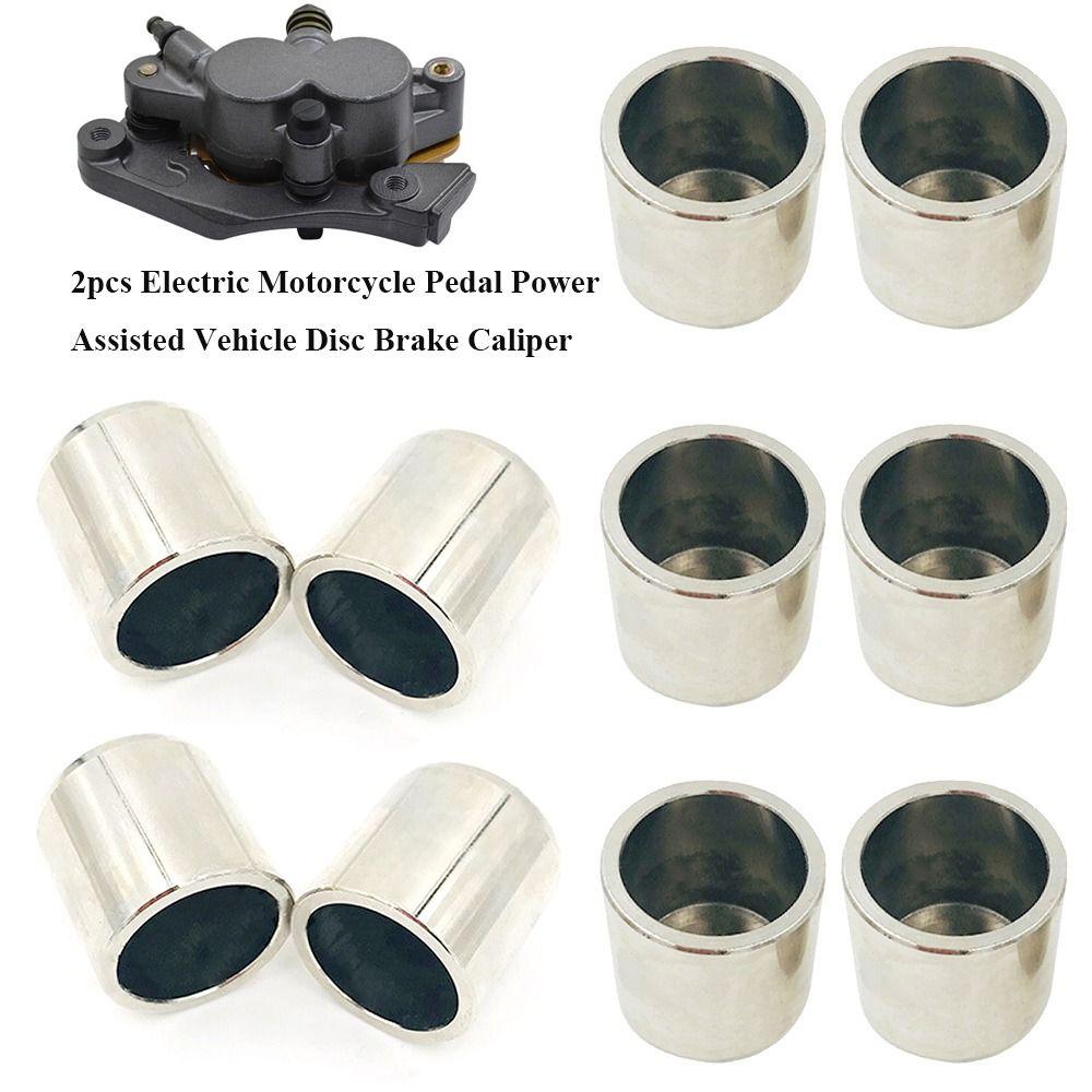 2pcs Stainless Steel Disc Brake Caliper 25 * 25mm Oil Seal Caliper Electric Vehicle Accessories
