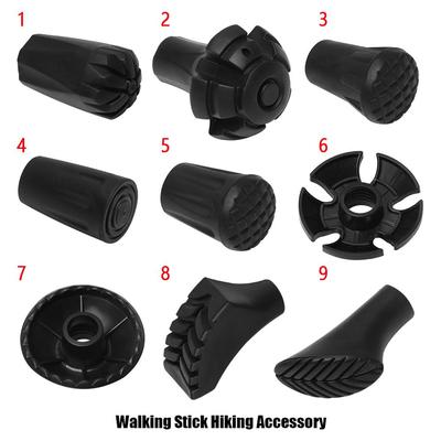 Hiking Alpenstock Accessories Walking Stick Head Pole Replacement Tips Trekking Poles Protectors