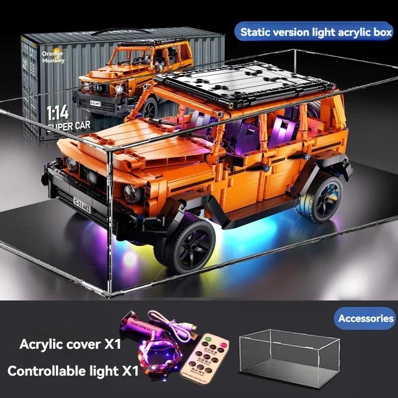 NEW Technical Super Car G Class Off Road Vehicle Building Blocks Creative Desktop Model Birthday Halloween Christmas gifts Kids