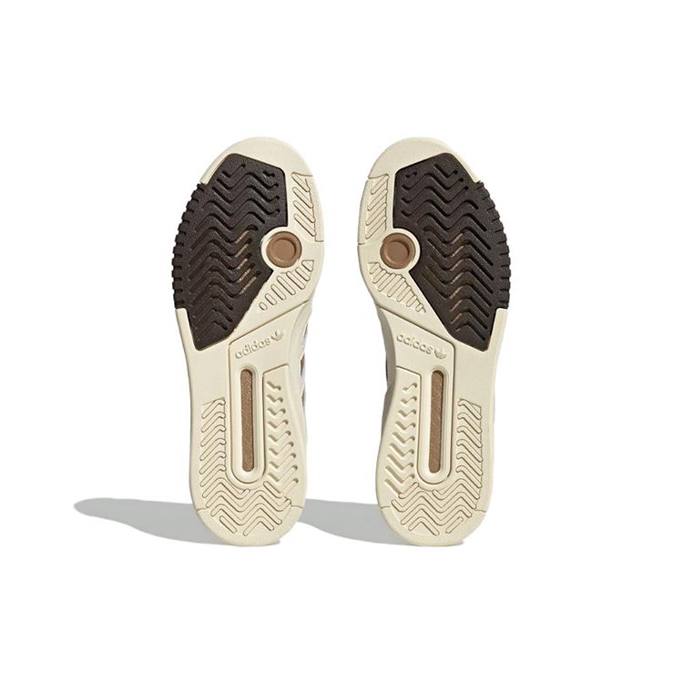 Adidas Originals Drop Step Non-Slip Durable Low-Top Skate Shoes Unisex Skate Shoes Yellow Brown H03684