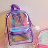 CALLARON Clear Heart PVC Transparent Backpack for x x Lightweight and Perfect for Field and Concerts Kids' Backpack, Pattern, Material, Girls, 4"