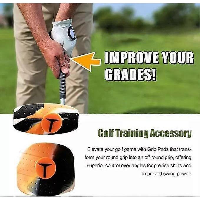 T- Grip Golf Golf Club Training Aid, Comfortable Grip Pad for Swing Practice