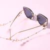 Women Fashion Nonslip Pearl Beads Eyeglass Chain for Glasses Accessories
