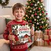 Objets de collection de Noël pour enfants Calendrier de l'Avent Âne, Décoration Compte à rebours 24 Jours, Ornement Acrylique 2D Ambiance Festive Ensemble de Décoration de Chambre Enfants, Maison