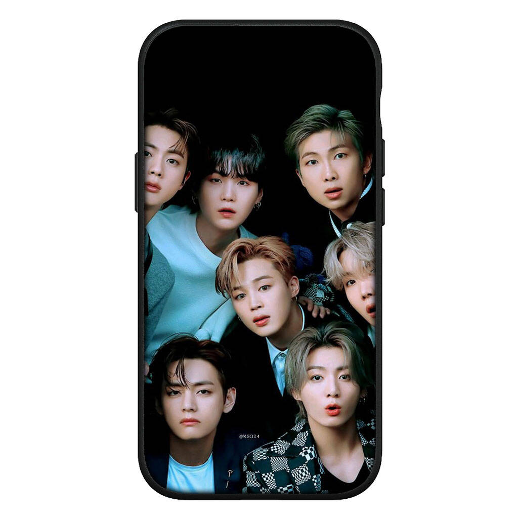 Cover for iPhone 17 16 15 Xiaomi Poco X7 Redmi Note 14 13 12 11 Pro Max 16e Samsung Galaxy S25 S24 S23 OPPO Huawei Jeonkook SUGA Jin J Hope Phone Case