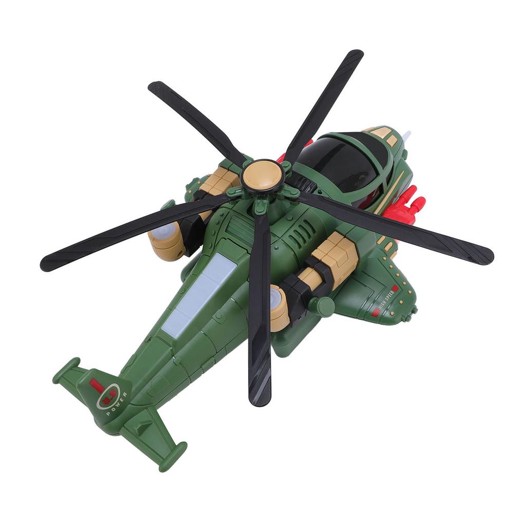 Hubschrauber Flugzeug Verwandlungsfähiges Kampfflugzeug Spielzeug mit Musik und Lichtern für Kleinkinder Kinder