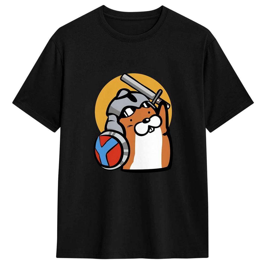 Cute Hamster Meme Tshirt Summer Hip Hop T Shirts Unisex 100 Cotton O Neck 4xl 5xl 6xl Top Tees Short Sleeve Vintage Tshirt