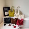 Large-capacity Single-shoulder Soft Leather Underarm Bag for Women Crossbody Commuting Bag for School