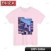 Urban Japanese City Concept TShirt Japanese Street Shirt  Classic Minimalist Tshirts Unisex Cute Aesthetic Stylish Top Daily Wear