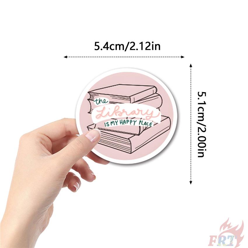60Pcs/Set Pink Babe Reading Books Art Series 03 Stickers Waterproof DIY Fashion Doodle Decals Stickers