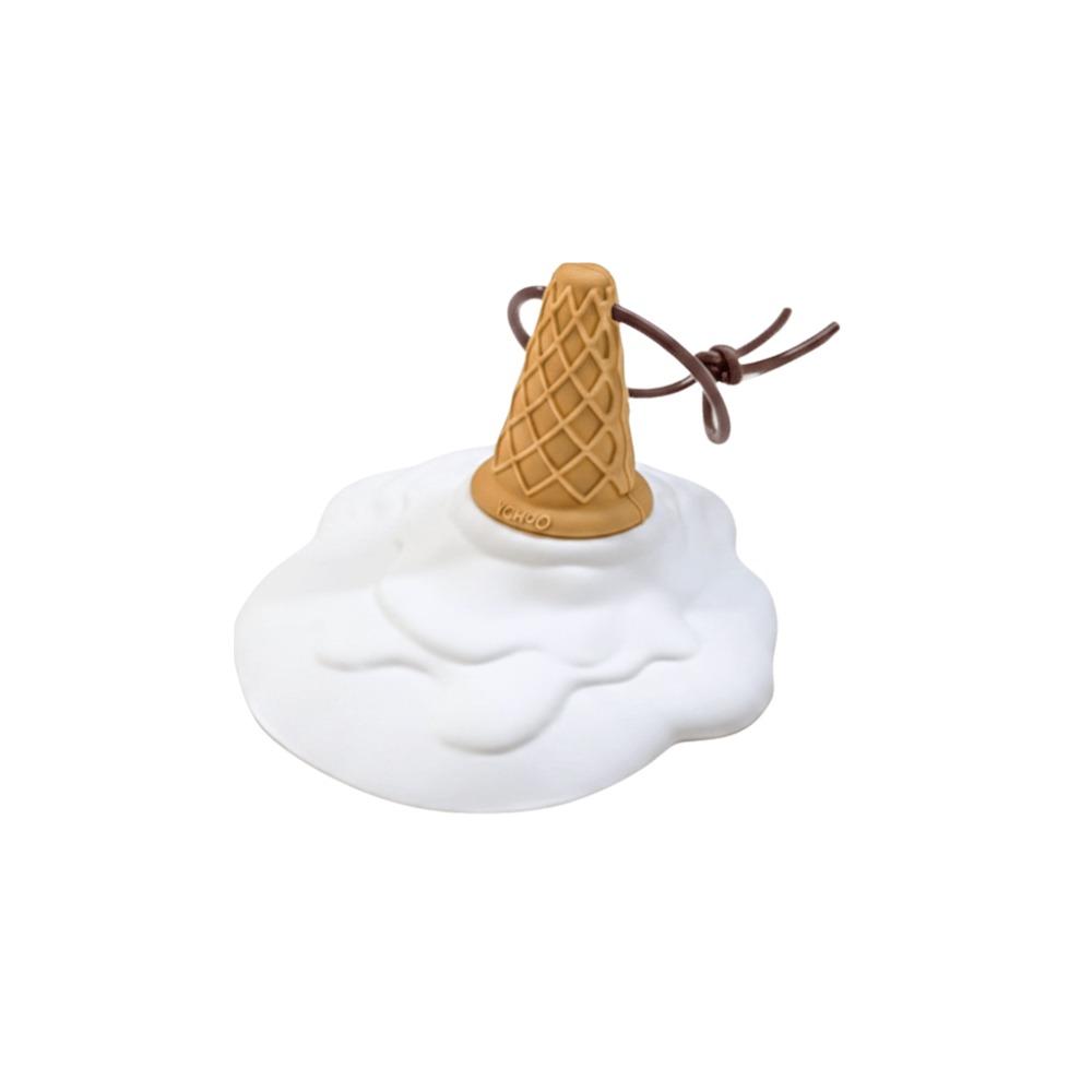 Soft PVC Ice Cream Door Stopper Detachable Ice Cream Shape Door Stop Wall Protector Anti-Collision Pad Funny Design