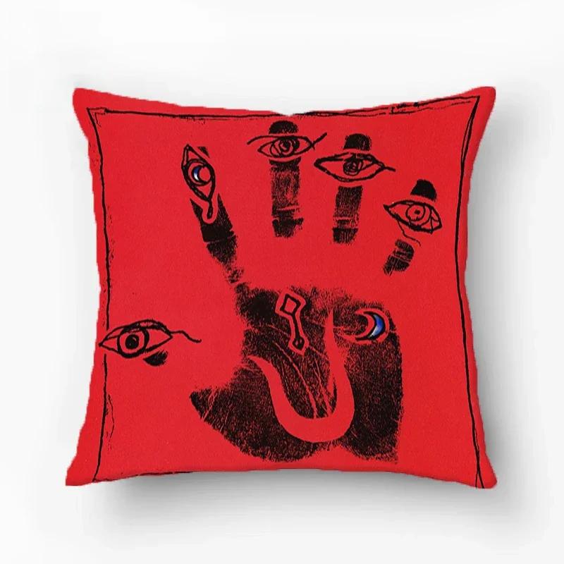 Home Decor Pillow Covers Furniture Robert Smith Luxury Sofa Cushions Art Cushion Cover Decorative Pillowcases The Cure Pillows