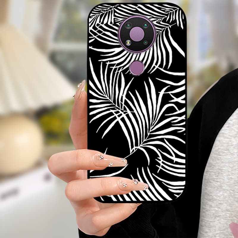 Capa For Nokia 5.4 Cases Black Silicon Soft TPU Phone Case For Nokia 5.4 5.1 7.1 Protective Camera Coque Nokia5.4 Back Shells