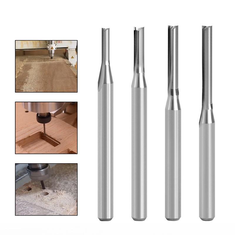 Dwustronny prosty frez do MDF i drewna 3,175mm