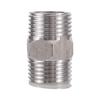 1/2 Inch 3/4 Inch Male Thread Connector 304 Stainless Steel Thread Pipe Repair Coupling Water Tap Adapter Water Pipe Connector