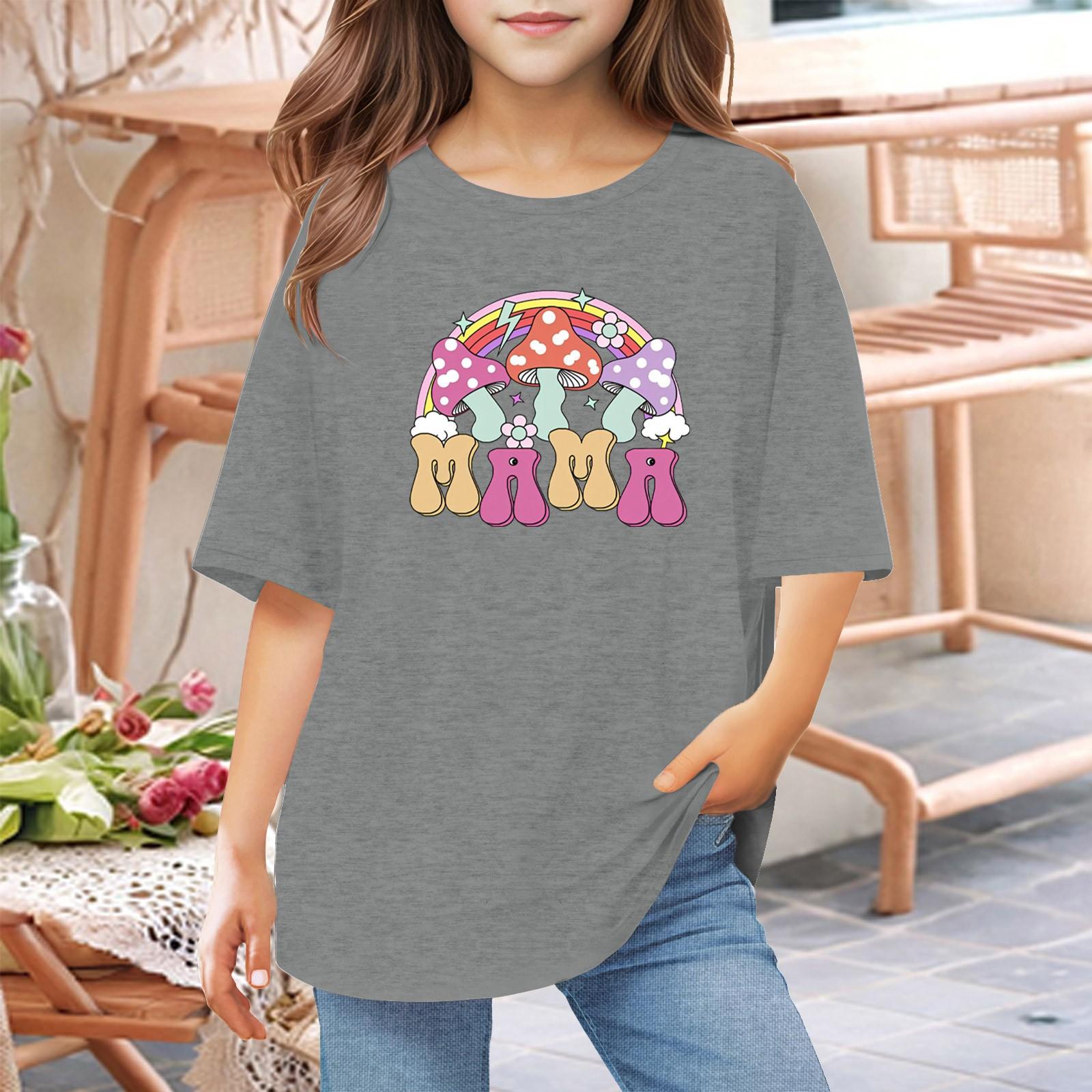 

Футболки для малышей, девочек и мальчиков, детские футболки с короткими рукавами и принтом для мальчиков и девочек 1-12 лет 120