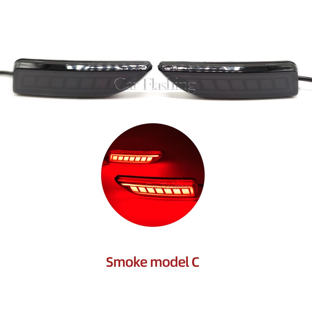 Car Rear Bumper Reflector Light For Toyota Corolla 2011 2012 2013 For Lexus CT200h Sequential Turn Signal Brake Lamp