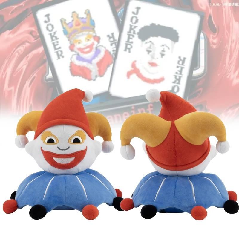 Adorable Balatro Jimbo Plush Soft Blue Clown Game Character Doll For Collectors
