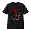 Offizielles Slayer T-Shirt Reign in Blood Schwarz Klassischer Rock Metal Band Print vintage Gewaschen Für E