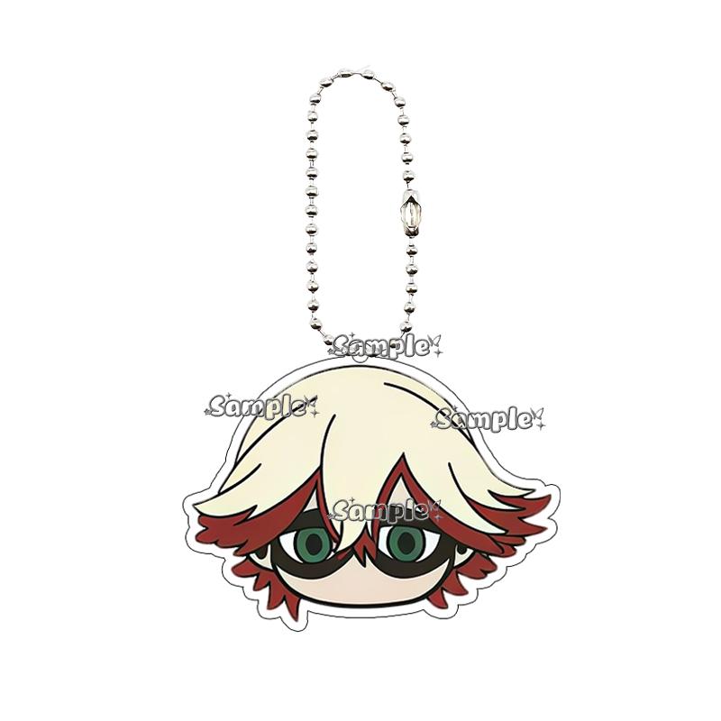 

Q Version Acrylic Rudo Shuaburekku Semiu Amo Jabba Wonger Character Cartoon Keychain Accessories Bag Anime Jewelry Fans Gifts about 5cm
