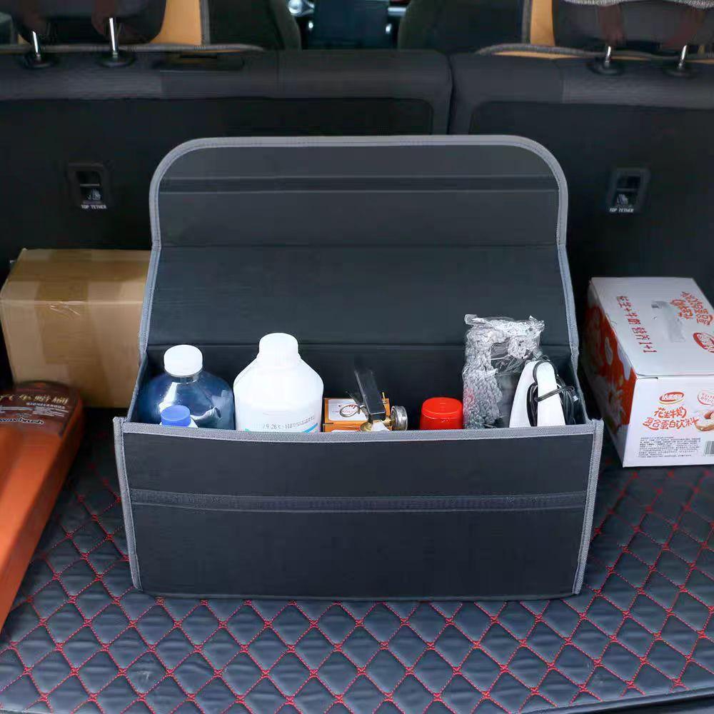 2026 Hot For VW VOLKSWAGEN Car Trunk Storage Bag Organizer Sundries Stowing Tidying Box For VW Volkswagen Rline Golf CC GTI Tigu