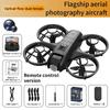 Drone X228 com Óculos VR 8K 2.4G WIFI Posicionamento Profissional HD Aéreo RC Avião Câmera Dupla HD Quadricóptero Drones Aéreos Brinquedos