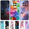 For Realme 13+ 5G Case Silicone Luxury Space Soft Bumper for OPPO Realme 13 Pro Plus 5G Phone Cover TPU Fundas Fashion Bag